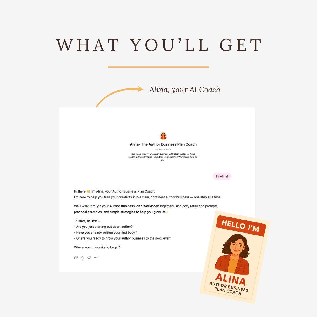 Author Business Plan Accelerator (Workbook with an AI coach) - Image 3